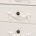 Baxton Studio Eliya Classic and Traditional White Finished Wood 3-Drawer Storage Cabinet - JY18B017-White-3DW-Cabinet