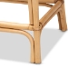 bali & pari Tugera Modern Bohemian Natural Brown Rattan Counter Stool - Tugera-Rattan-CS