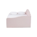Baxton Studio Timila Modern and Contemporary Light Pink Velvet Fabric Upholstered Queen Size Daybed with Trundle - BBT61047T-Light Pink Velvet-Daybed-Q/T