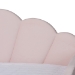 Baxton Studio Timila Modern and Contemporary Light Pink Velvet Fabric Upholstered Queen Size Daybed with Trundle - BBT61047T-Light Pink Velvet-Daybed-Q/T