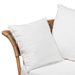 bali & pari Edana Modern Bohemian Natural Rattan Sofa With Cushion - DC151023-Rattan-SF
