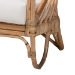 bali & pari Aliane Modern Bohemian Natural Brown Antique Rattan Loveseat - DC8041-Rattan-LS