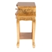 Baxton Studio Harriet Classic and Traditional Gold Finished Wood 1-Drawer End Table - JY17A013-Gold-ET