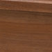 Baxton Studio Eridian Mid-Century Modern Walnut Brown Finished Wood and Natural Rattan King Size Platform Bed - MG0070-Walnut Rattan-King
