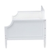 Baxton Studio Mariana Classic and Traditional White Finished Wood Full Size Daybed - Mariana-White-Daybed-Full