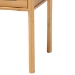 Baxton Studio Naresh Mid-Century Modern Transitional Natural Brown Bamboo Wood 1-Drawer End Table - ETAN-004-Bamboo-ET