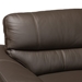 Baxton Studio Townsend Modern Brown Full Leather Sectional Sofa with Right Facing Chaise - LSG6001L-Sectional-Full Leather-Brown-Dakota 05
