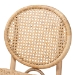 bali & pari Osaka Modern Bohemian Natural Brown Rattan Dining Chair - Osaka-Natural-DC