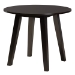 Baxton Studio Brooke Modern Grey Fabric and Dark Brown Finished Wood 5-Piece Dining Set - Brooke-Grey/Dark Brown-5PC Dining Set