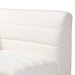 Baxton Studio Maya Modern White Boucle Fabric 4-Piece Modular Sectional Sofa - BBT8070-Maya-Cream-4PC