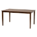 Baxton Studio Olympia Modern Grey Fabric and Walnut Brown Finished Wood 6-Piece Dining Set - RH386C-Grey/Walnut-6PC Dining Set