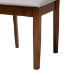 Baxton Studio Olympia Modern Grey Fabric and Walnut Brown Finished Wood 6-Piece Dining Set - RH386C-Grey/Walnut-6PC Dining Set