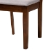 Baxton Studio Florencia Modern Grey Fabric and Walnut Brown Finished Wood 5-Piece Dining Set - RH388C-Grey/Walnut-5PC Dining Set