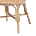 bali & pari Jelita Modern Bohemian Natural Brown Rattan 2-Piece Dining Chair Set - Jelita-Rattan-DC