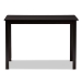 Baxton Studio Eveline Modern Espresso Brown Finished Wood 43-Inch Dining Table - RH7006-Dark Brown-DT