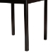 Baxton Studio Lenoir Modern Espresso Brown Finished Wood Counter Height Pub Table - RH7070T-Dark Brown-PT