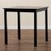 Baxton Studio Lenoir Modern Espresso Brown Finished Wood Counter Height Pub Table - RH7070T-Dark Brown-PT
