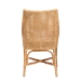 bali & pari Bella Modern Bohemian Natural Brown Rattan Dining Chair - Bella-Rattan-DC