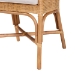 bali & pari Bella Modern Bohemian Natural Brown Rattan Dining Chair - Bella-Rattan-DC
