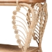 bali & pari Bastet Modern Bohemian Natural Brown Rattan 2-Tier Console Table - RBS033-Rattan-Console