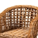 bali & pari Mario Modern Bohemian Natural Brown Finished Teak Wood and Rattan 2-Piece Counter Stool Set - Mario-Rattan-BS