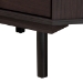Baxton Studio Norwood Modern Transitional Two-Tone Black and Espresso Brown Finished Wood 2-Drawer End Table - LV34ST3424WI-MW-Side Table