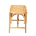 bali & pari Septa Modern Bohemian Natural Brown Rattan Accent Bench - Septa-Rattan-Bench