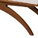 Baxton Studio Orella Japandi Cream Boucle Fabric and Walnut Brown Finished Wood Bench - BBT5473-Maya-Cream/Walnut-Bench