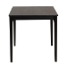 Baxton Studio Sherwin Mid-Century Modern Black Finished Wood Dining Table - Sherwin-Black-DT
