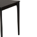 Baxton Studio Sherwin Mid-Century Modern Black Finished Wood Dining Table - Sherwin-Black-DT