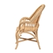 bali & pari Ratu Modern Bohemian Natural Brown Rattan Accent Chair - Ratu-Rattan-AC