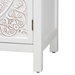 Baxton Studio Yelena Classic and Traditional White Finished Wood 2-Door Storage Cabinet - JY23A004-Wooden-Storage Cabinet