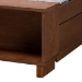 Baxton Studio Jalie Classic Transitional Grey Fabric and Walnut Brown Finished Wood King Size Platform Storage Bed - MG9765/6001-1S-King