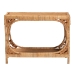 bali & pari Ramona Modern Bohemian Light Honey Rattan Console Table - DCWH1001-Light Honey Rattan-Ramona Console Table