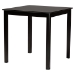 Baxton Studio Tafari Mid-Century Modern Dark Brown Finished Wood and Rattan Pub Set - RH254P-Natural Rattan/Dark Brown-5PC Pub Set
