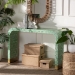 Baxton Studio Didrika Modern Bohemian Seafoam Green Mother of Pearl Console Table - F232-FT36-Console Table