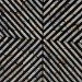 Baxton Studio Belenus Modern Bohemian Two-Tone Black and Grey Mother of Pearl and Gold Metal Storage Cabinet - F232-FT52-Cabinet