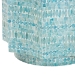 Baxton Studio Olesia Modern Bohemian Blue Mother of Pearl End Table - F232-FT59-Accent Table