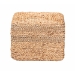 bali & pari Marella Modern Bohemian Natural Brown Seagrass Accent Footstool - F234-FT4-Seagrass/Waterhyacinth-Stool