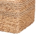bali & pari Marella Modern Bohemian Natural Brown Seagrass Accent Footstool - F234-FT4-Seagrass/Waterhyacinth-Stool