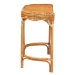 bali & pari Wakana Modern Bohemian Natural Brown Rattan Console Table - DCWH1005-Light Honey Rattan-Lola Console Table