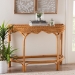 bali & pari Wakana Modern Bohemian Natural Brown Rattan Console Table - DCWH1005-Light Honey Rattan-Lola Console Table