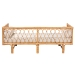 bali & pari Davida Modern Bohemian Natural Brown Rattan Daybed - DCWH10012-Light Honey Rattan-Aliki Daybed