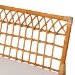 bali & pari Adora Modern Bohemian Honey Rattan 4-Piece Dining Nook Set - Adora-4PC Dining Nook Set