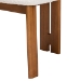Baxton Studio Kacela Modern Japandi Cream Boucle Fabric and Walnut Brown Finished Wood 2-Piece Dining Chair Set - BBT5490-Walnut/Maya Cream-DC