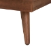 Baxton Studio Nura Mid-Century Modern Walnut Brown Finished Wood and Rattan Full Size 4-Piece Bedroom Set - Nura-Ash Walnut Rattan-Full 4PC Bedroom Set