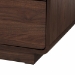Baxton Studio Jenibelle Classic Walnut Brown Wood 5-Drawer Chest with Rattan Drawer - LV38 COD3823WI-Columbia-Rattan-5DW-Chest