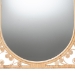 bali & pari Isley Modern Bohemian Natural Brown Rattan Accent Wall Mirror - RMWH03-Rattan Mirror