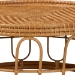 bali & pari Phoenix Modern Bohemian Light Honey Rattan Coffee Table - Phoenix-Light Honey Rattan-CT