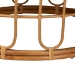 bali & pari Phoenix Modern Bohemian Light Honey Rattan Coffee Table - Phoenix-Light Honey Rattan-CT
